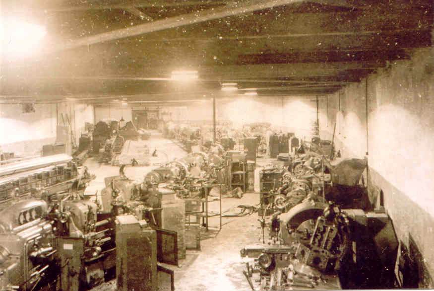 Junkers-Maschinenpark in Produktion