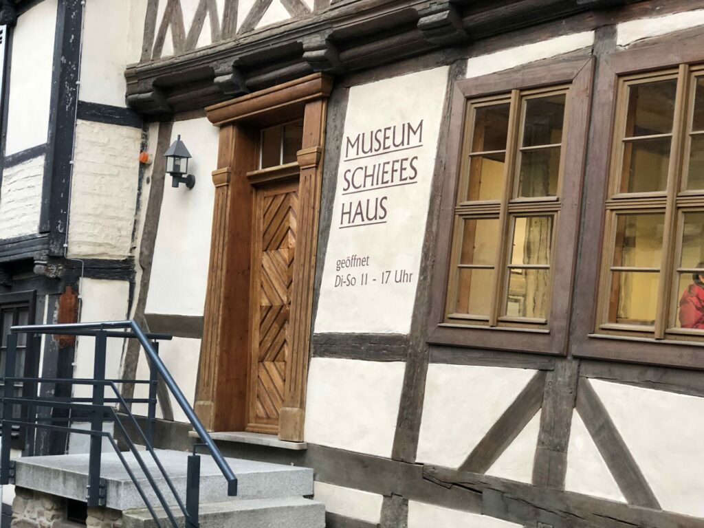 Museum schiefes Haus in Wernigerode
