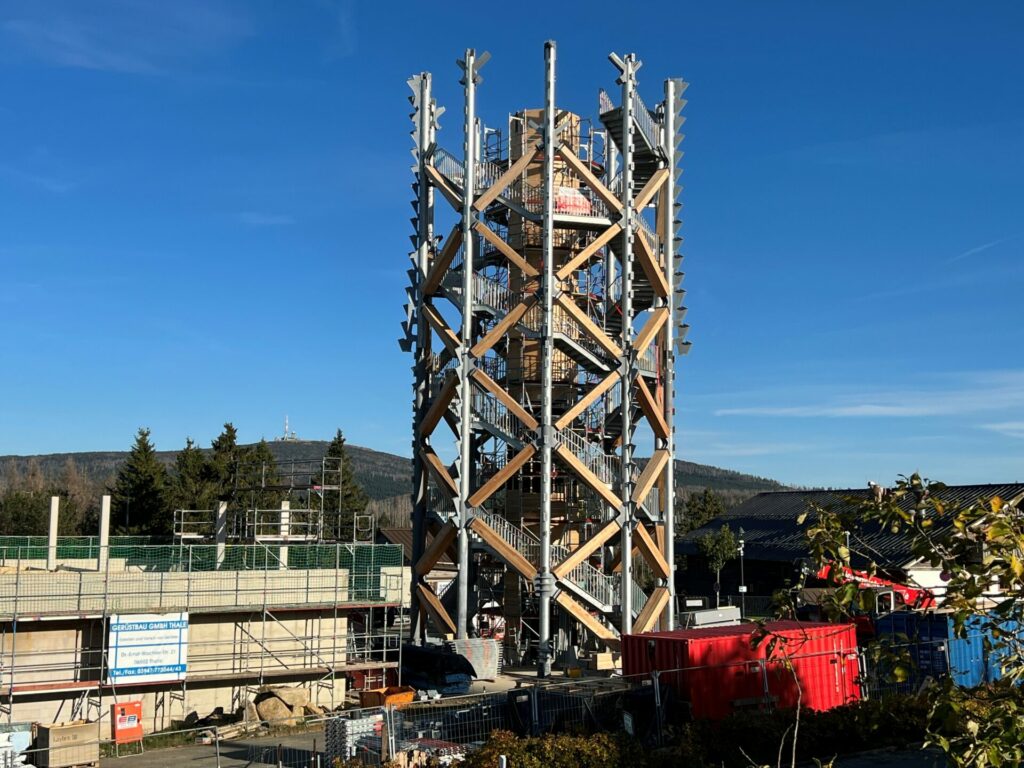 Eröffnung des Harzturms bei Torfhaus im Harz verzögert sich weiter