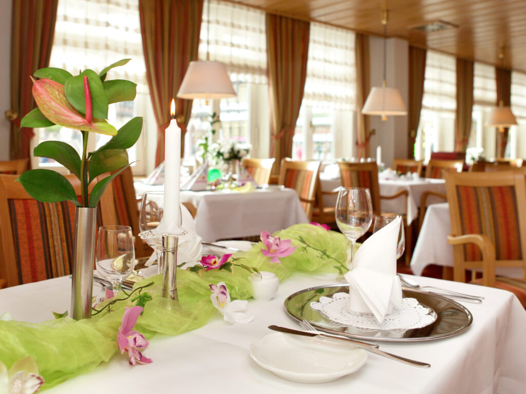 Kulinarik im Hotel Weißre Hirsch in Wernigerode